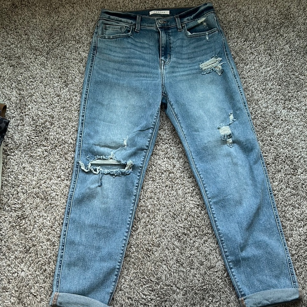 Eunina Rocky High Rise Boyfriend Jeans size 7